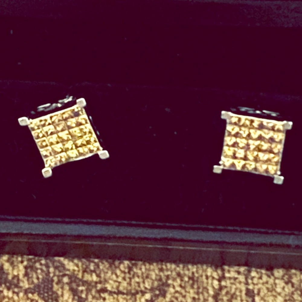 Earrings  3 1/2 karats